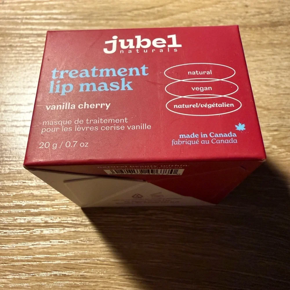 Jubel Naturals Vanilla Cherry Treatment Lip Mask